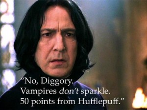 No Diggory Vampires Don't Sparkle